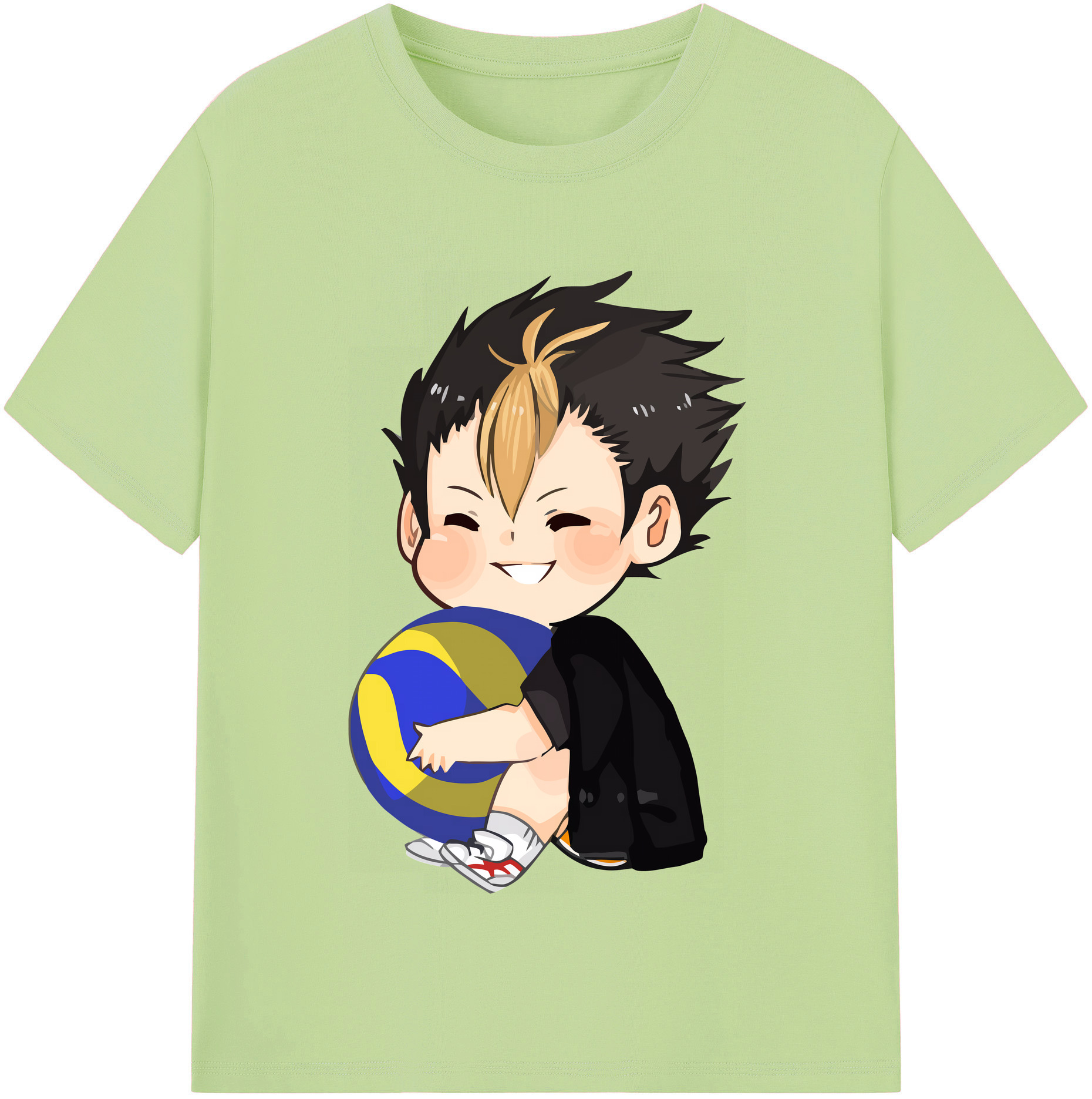 （画像用） ハイキュー!! Haikyu!! 綿100％半袖Tシャツ（フロントプリント）
